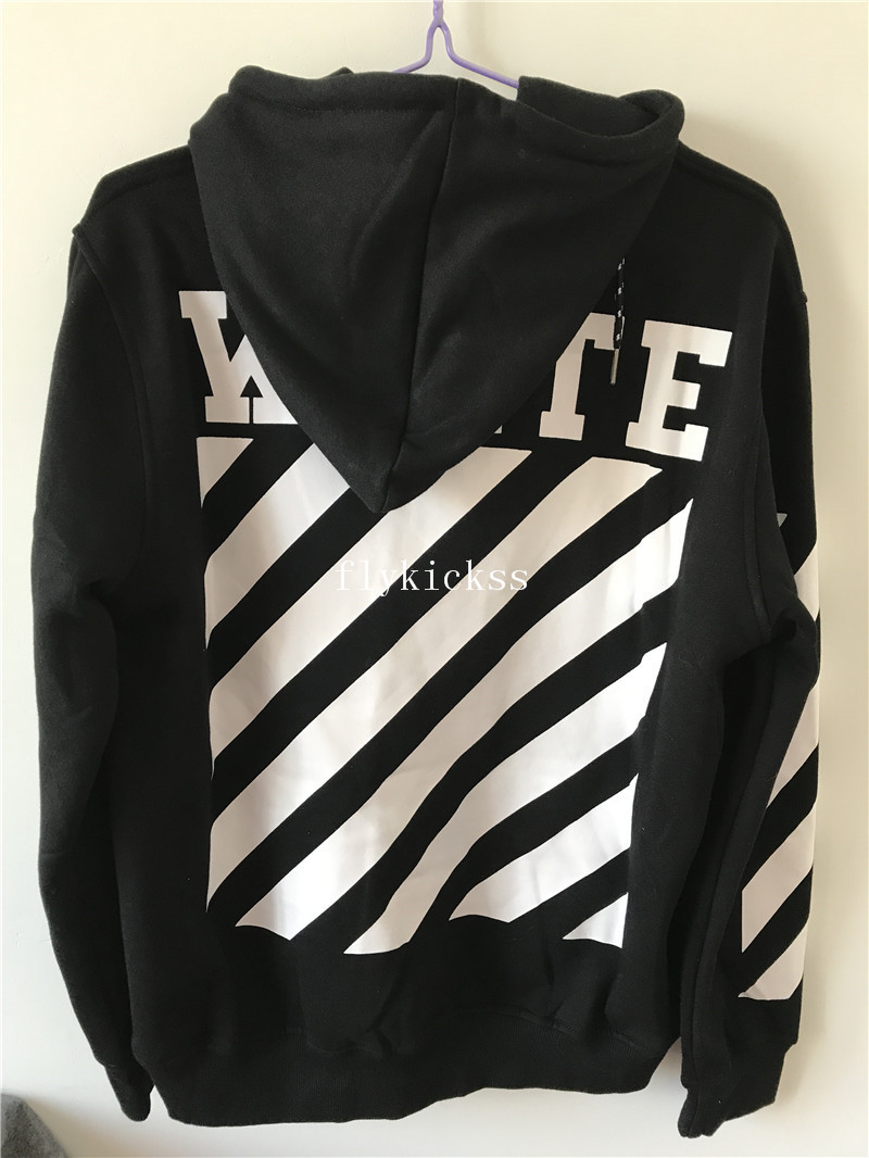 Off White OW Black Hoodie